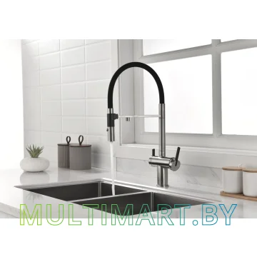 Смеситель Paulmark Gravity Gr213888-BS (брашированная сталь) картинка 3